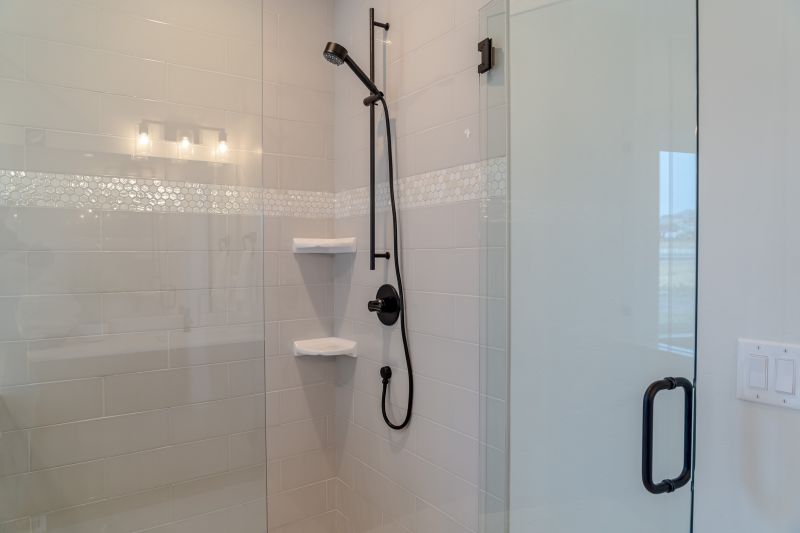 Close-up of Shower Fixtures
